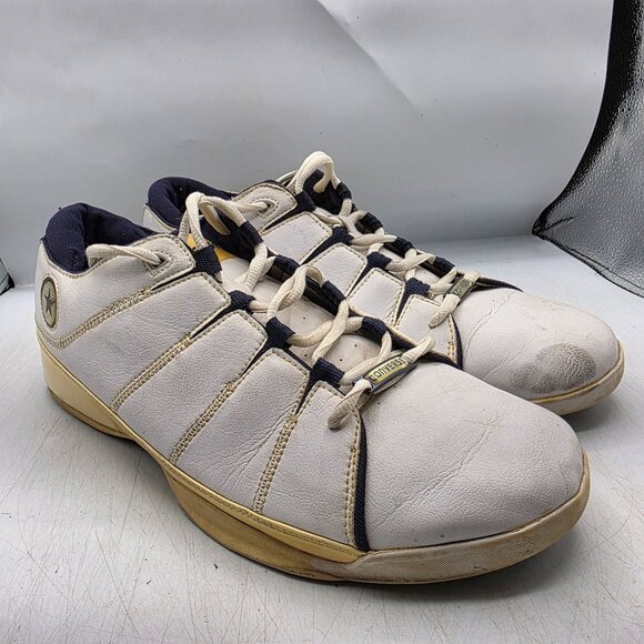 Converse Dwayne Wade Mens Size 14 White Retro Basketball Shoes Casual Walking